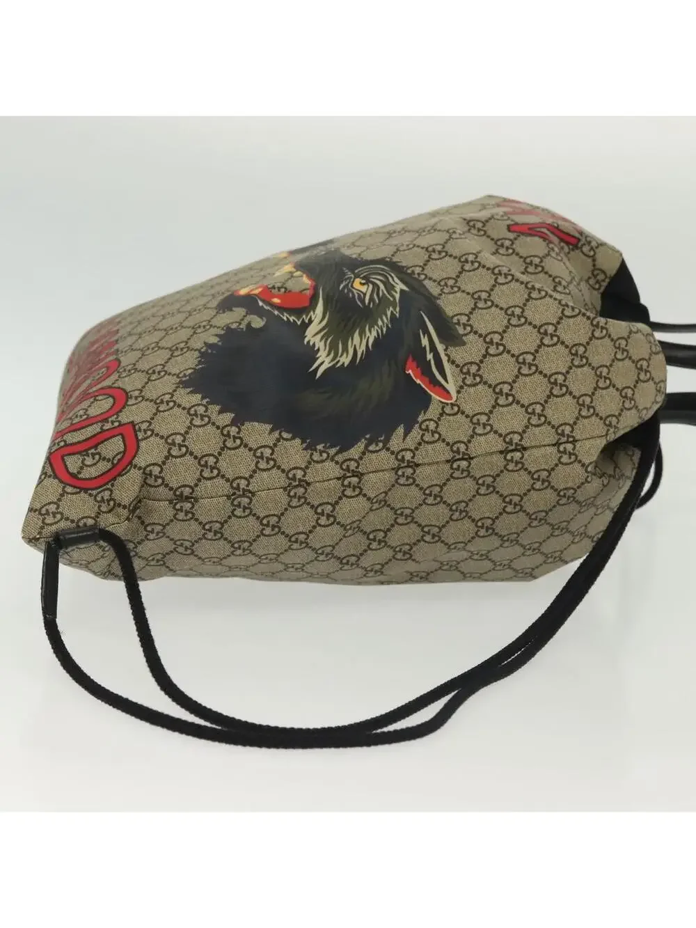 Gucci Gg Supreme Drawstring Backpack #344247G65B